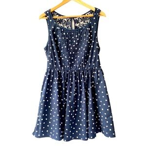 Moulinette Soeurs Dress, Lace Back, Size 12